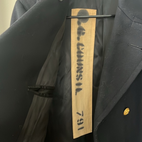 WW2 Men's US Navy Peacoat / Watch Coat - Picture 6 of 13